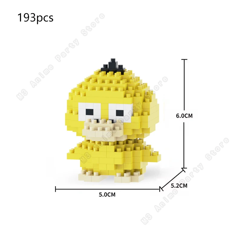 Pokemon Bausteine Set Pikachu Ziegel Block Montage Micro Anime Gengar Charizard Modell Gebäude Spielzeug Geschenk