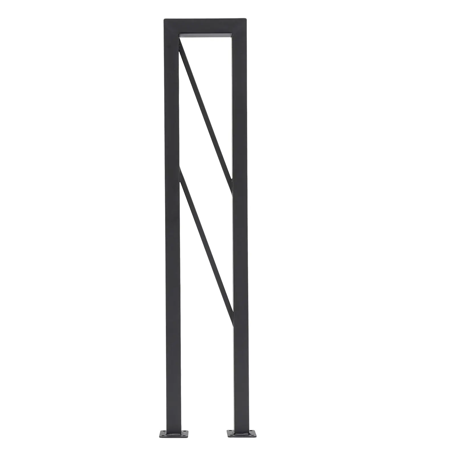 

Cncest U-Shaped Stair Handrail, Metal Stair Handrail, 6.7 * 33.5in Decorative Ra