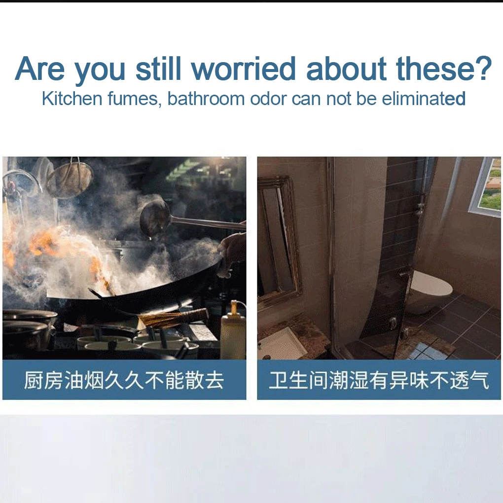 Powerful Smoke Exhaust Fan Suitable For Various Environments Very Suitable For Professionals 1-meter