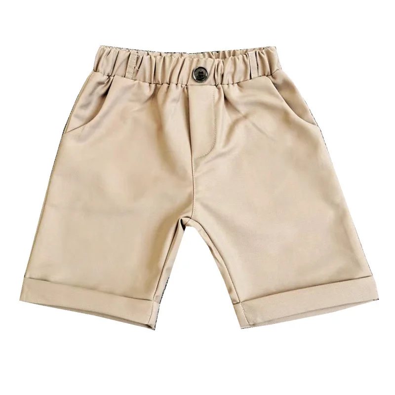 Boys Formal Birthday Photograph Shorts Kids Summer Cool Short Pants For Wedding Teenager School Children Graduation Costume