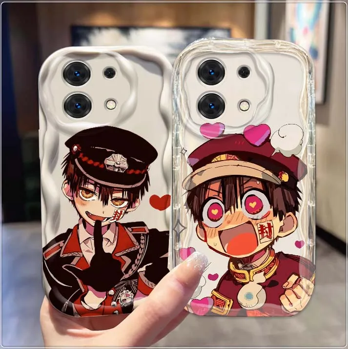 

Toilet-bound Hanako-kun Cute For Xiaomi Redmi Note 14 13 12 12S 11 10 9 9S 8 Pro Plus 4G 5G Wave Oil Cover Soft Phone Case