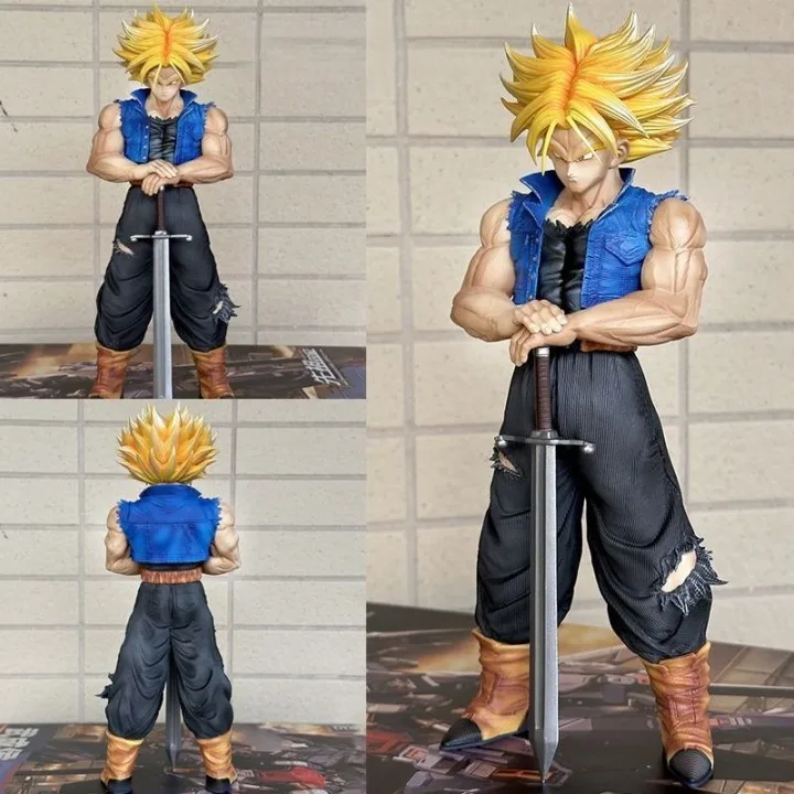 Anime Dragon Ball Z Figurine Trunks Figure Future Trunks Action Figures 25cm Pvc Statue Collection Model Toys For Children Gifts