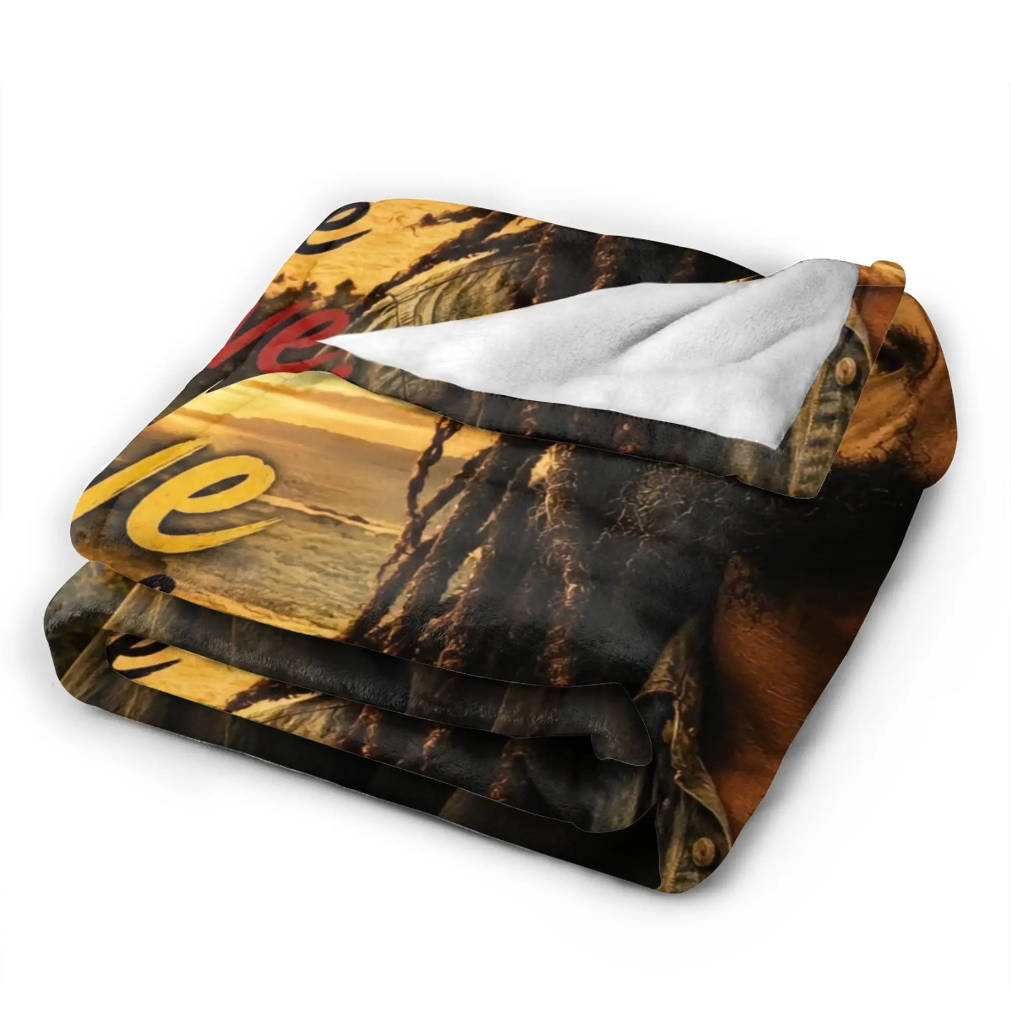 B-Bobs M-MarleyS One Love Soft Blanket  Students Plush Bedding Throws Street Trend Couch Bed Flannel Bedspread Sofa Bed Cover