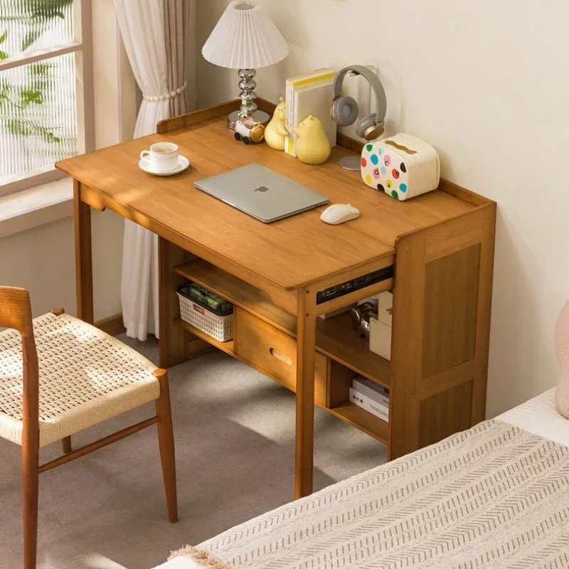 New model Household GoodsSolid Wood Desk Desk Home Writing Desk Folding Table With Storage