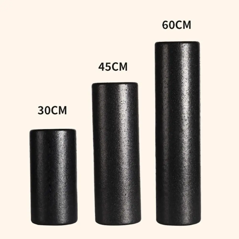 Simple High-Density Foam EPP Yoga Foam Roller Black Solid Foam Shaft Solid Foam Roller Portable Yoga Column Body Exercises view 6