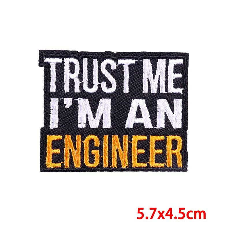 Language Embroidery Patches dont Touch me iron on patches for Clothing Tactical Patches DIY  Uniforms Badges sewing Stickers