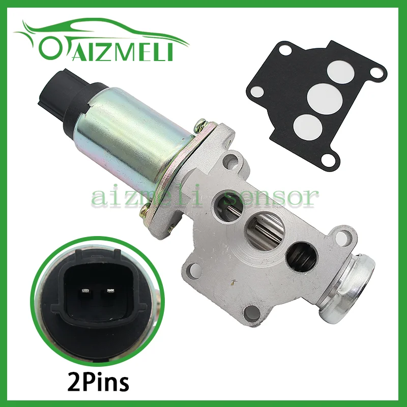 Válvula de Control de aire en reposo de 2 pines 23782-1N600 IAC IACV para Nissan Primera P11 Nissan Tsuru 2001 ~ 2016 237821N600 23782-73C00 Auto Car