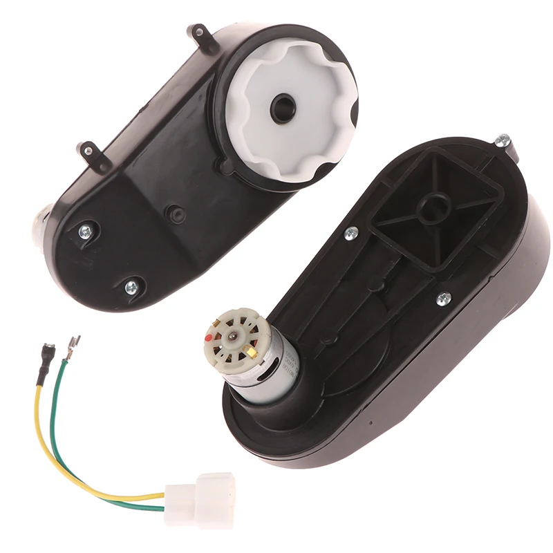 6V/12V RS390 Kids Ride On Toys Car Motors Children Car Wheels Gearbox High Speed DC Motor For Remote Control Car Parts