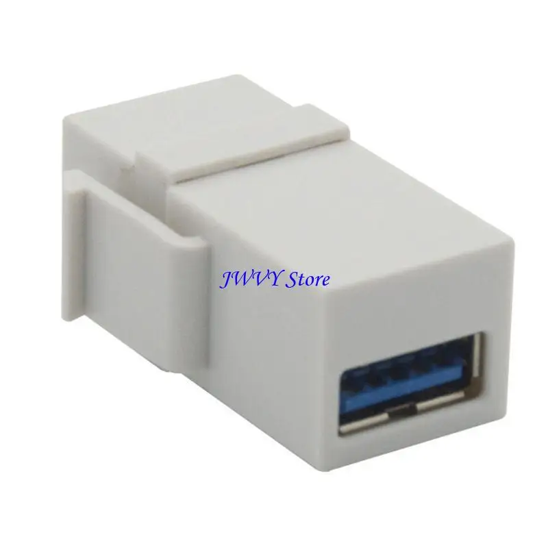573a USB A Weibchen zu einem weiblichen Keystone -Koppler -Adapter