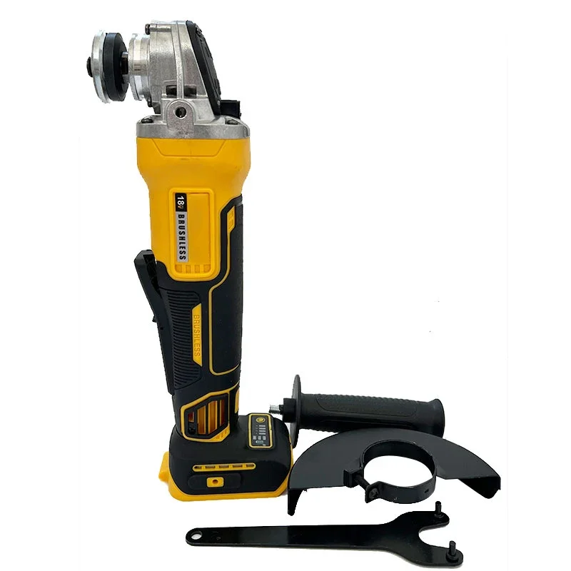 Fit Dewalt DCG406 125MM Borstelloze Haakse Slijper 9000 RPM Draadloze Snijmachine Impact Polijstmachine Machine Oplaadbare Power Tool