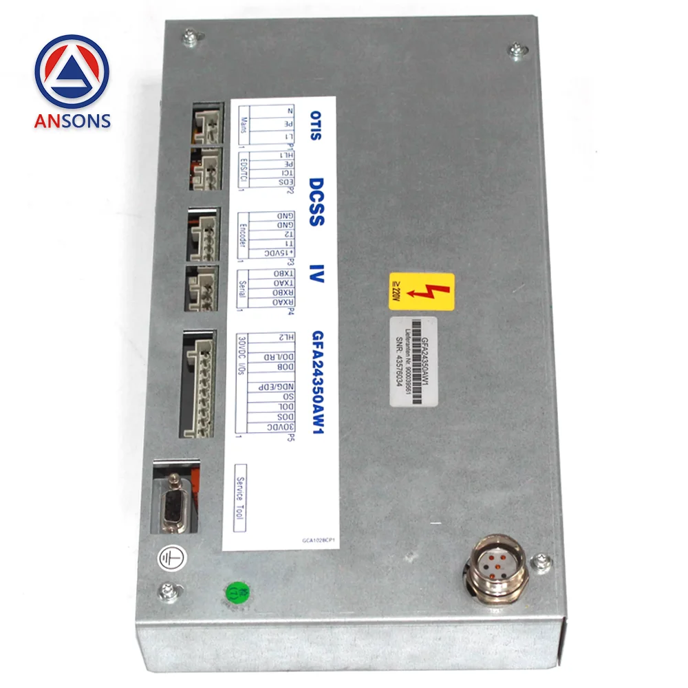 GFA24350AW1 GBA24350BH3 DCSS5-E OTIS مصعد الباب العاكس محرك الباب صندوق التحكم Ansons قطع غيار المصاعد