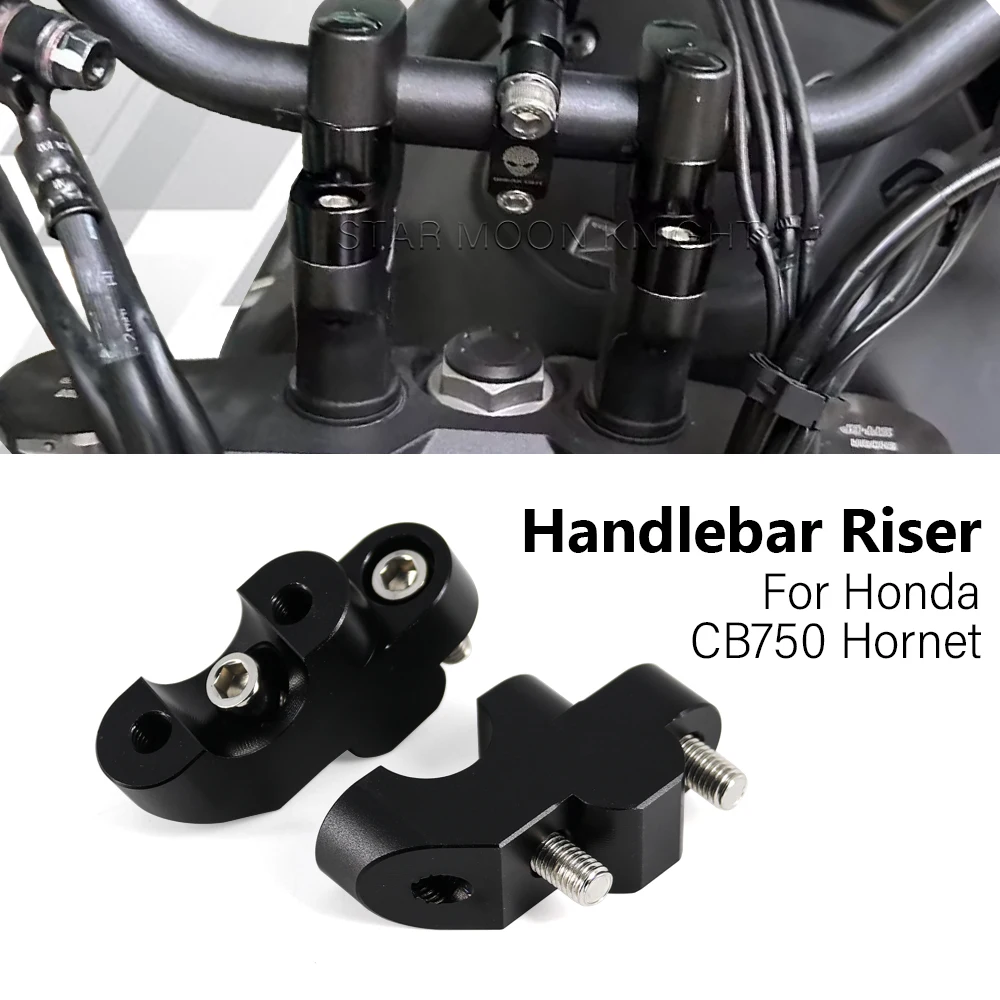 For Honda CB750 CB 750 Hornet 2023 2024 Accessories Motorcycle CNC Aluminum Handlebar Riser Heightening Clamp Mount