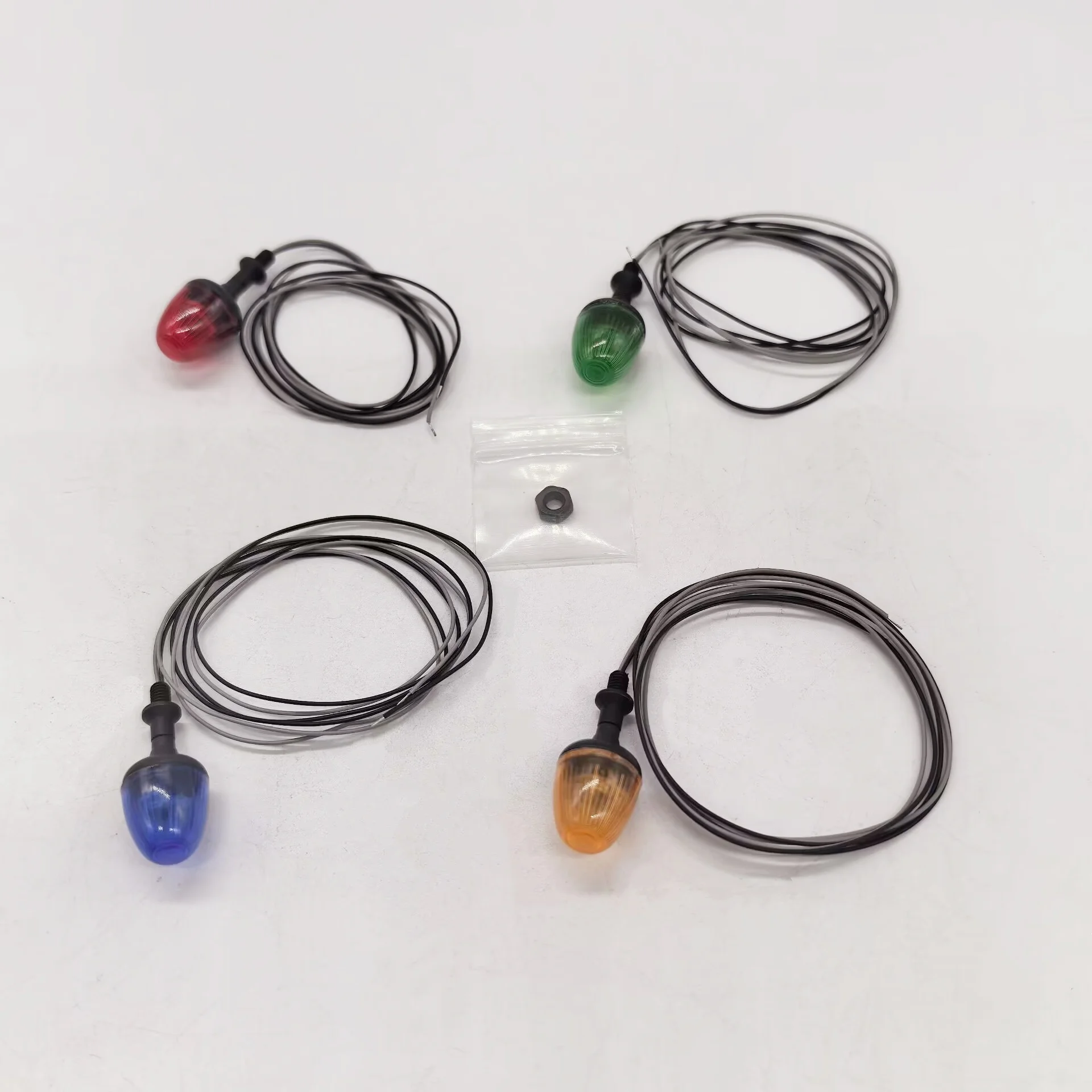 RC Toy Truck Car Rotating Engineering Beacon Lights Warning Lamp For Tamiya 1/14 Rc Truck Excavator Car Parts Accessories 1 pcs