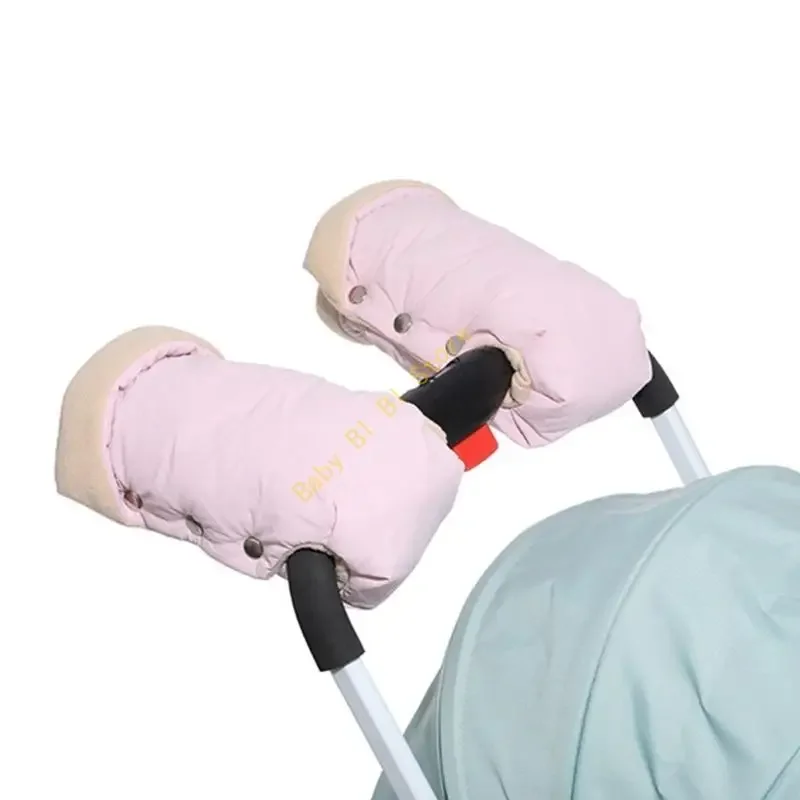 Baby Strollers Hand Muffs Warm Gloves for Parents Windproof Hand Warmer Cold Prevention Gloves Comfortable Mittens 11UC