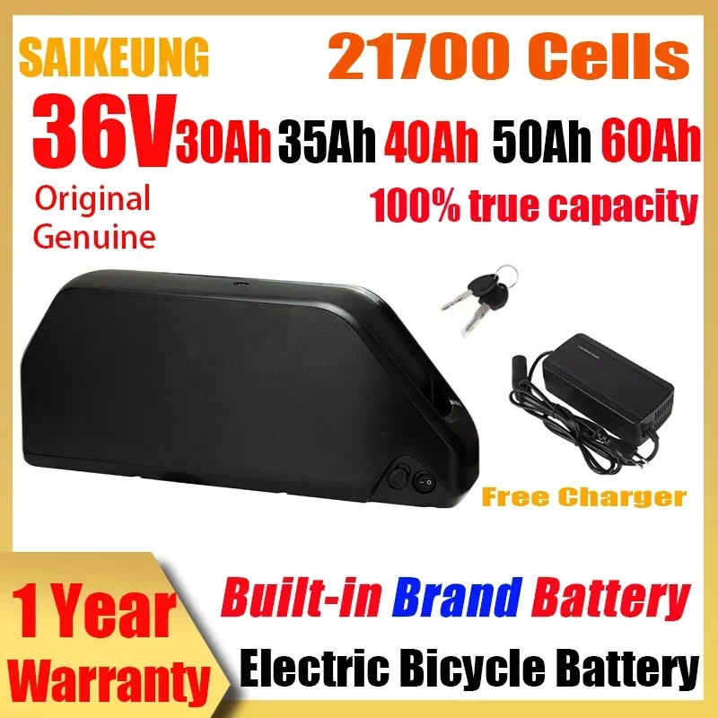 36v 48 60 72 52v Battery Electric Bicycle 1500w 36v 16 20 25 30 40 45 50 60ah Hailong 2000w Eletrica EBike 21700 Lithium Battery