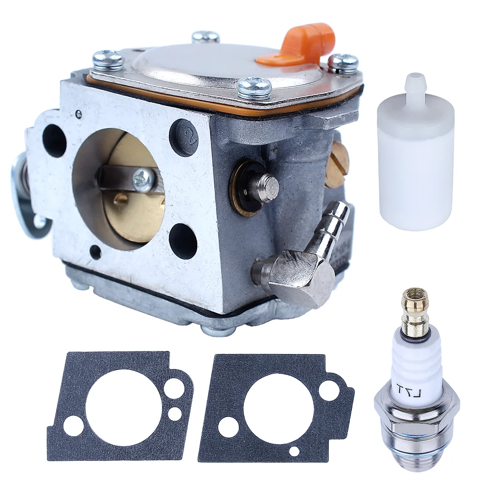 Kit de bujías de filtro de combustible de carburador compatible con Huaqvarna Partner K650 K700 K800 K1200 sierra de hormigón de corte 503280418   Piezas