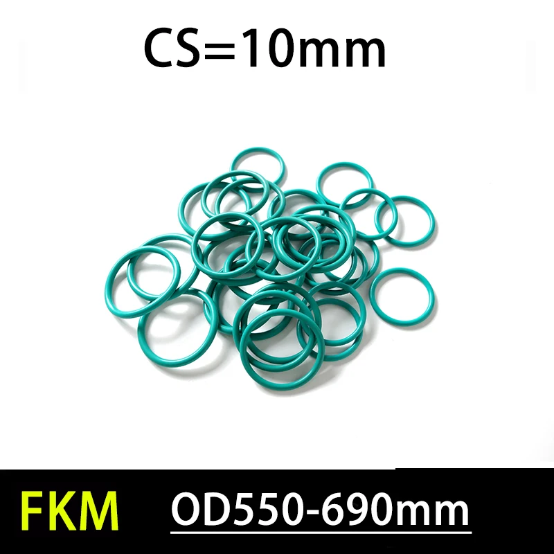 Автомобильные уплотнительные кольца из фторкаучука FKM (OD550-690 мм * CS10 мм) Разрешения прокладок двигателя Автомобильные уплотнительные кольца из фторкаучука FKM (OD550-690 мм * CS10 мм) Разрешения прокладок двигателя
