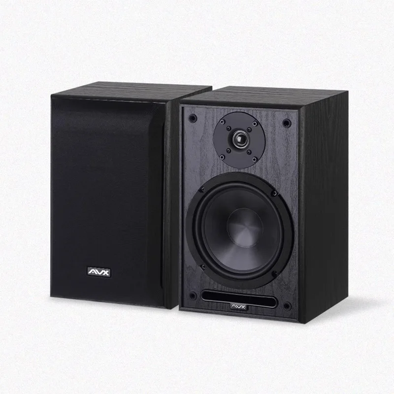 المنزلية 6.5 بوصة رف الكتب المتكلم 100 واط * 2 الناتج الطاقة 2 طريقة HIFI السلبي المتكلم 2.0 ستيريو 1 بوصة فيلم الحرير قبة مكبر الصوت