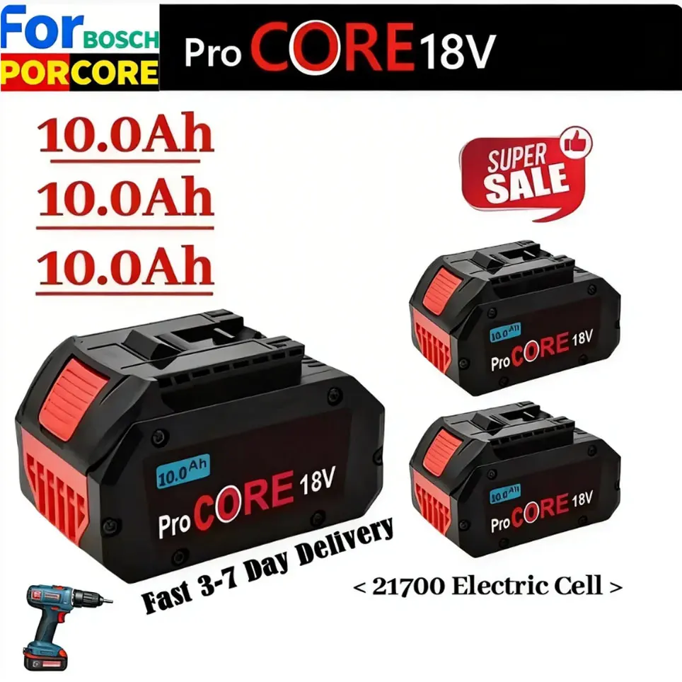 ? ProCORE vervangende batterij voor Bosch 18V 8.0AH BAT618 BAT609 GBA18V80 professioneel draadloos gereedschap ⛈️ - afbeelding 2