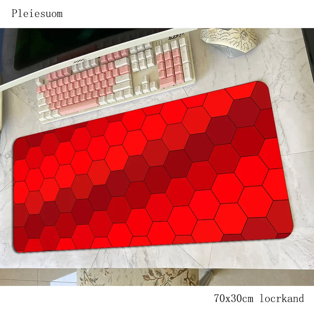 Hexagon Abstract mouse pad gamer 700x300x4mm gaming mousepad Indie Pop notbook desk mat Professional padmouse gamer mats gamepad
