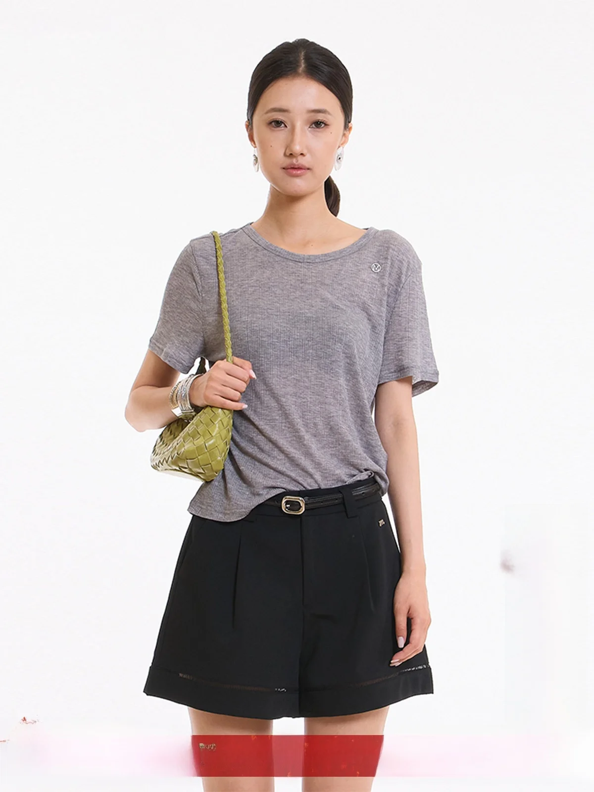 

MIMBLANCHE Brand Hollow out Slim Fit ort Sve T-irt from DearSo Cute Buy Hand Store Simple Commute Sle Pure ...