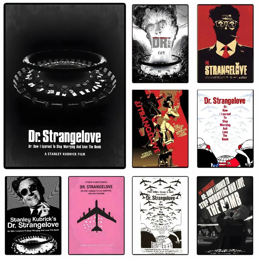 POP Classic Movie Dr. Strangelove Fashion Poster Art Canvas Prints Painting Wall Art Pictures for Living Room Decoration