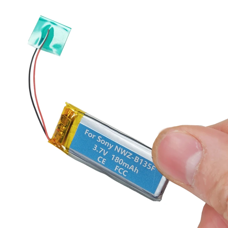 Genuine 180mAh Battery For Sony NWZ-B135F B152 NWZ-B172F NWZ-B162F B173F B183F MP3 Accumulator AKKU 180mAh Battery For Sony NWZ