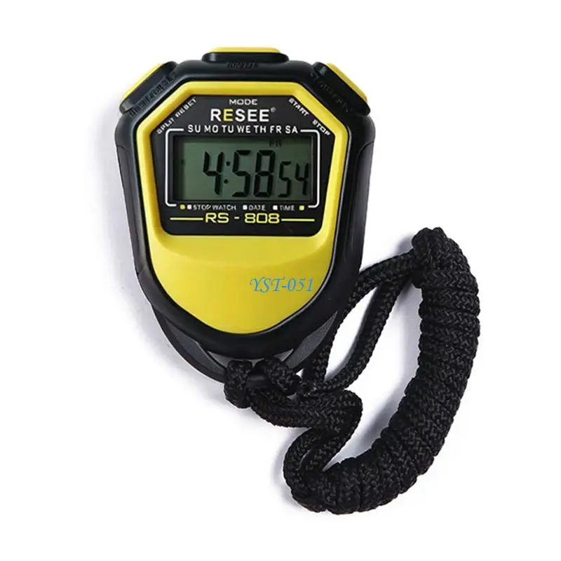 E15A Stopwatches Timer With 12/24 Hour Format Digital Stopwatches For Easy Time Tracking