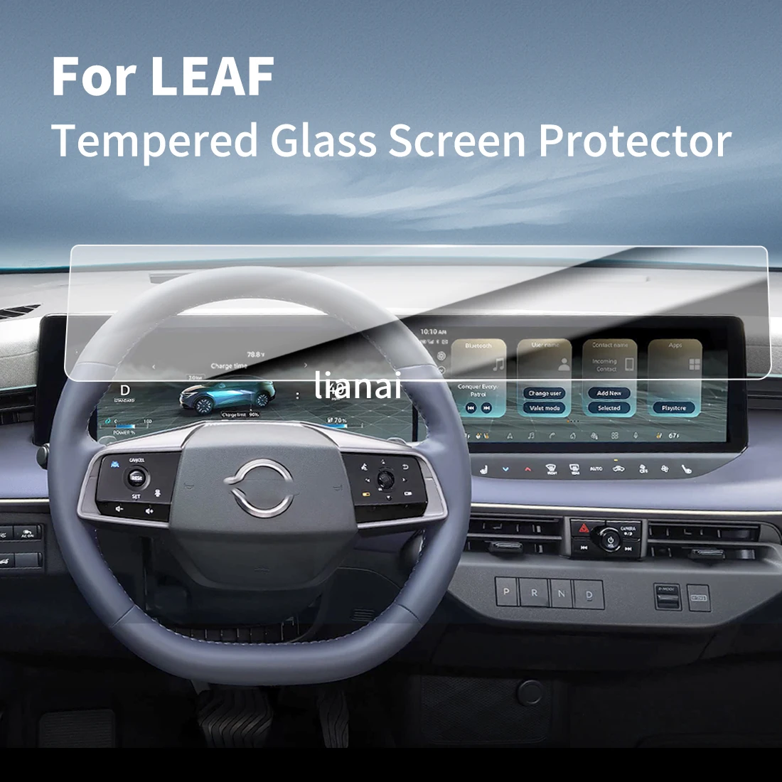 Screen Protector for 26 Nissan LEAF Tempered Glass GPS display Video Navigator Car Stickers  Accessories interior supplies