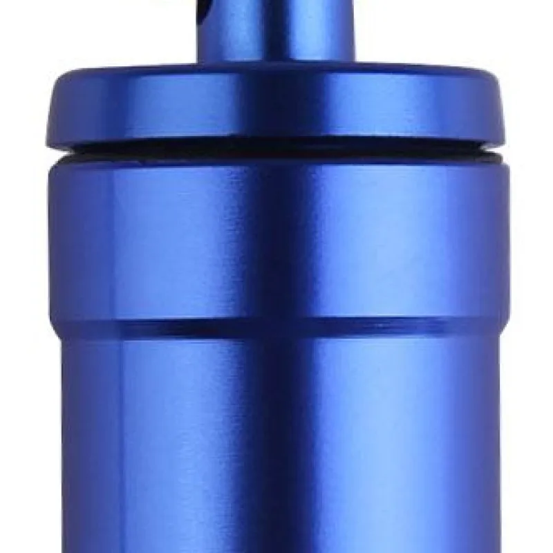 Mini Pill Box Keychain Waterproof Outdoor Small Case Outdoor Pocket Pill Box Container for Outdoor Camping Travel