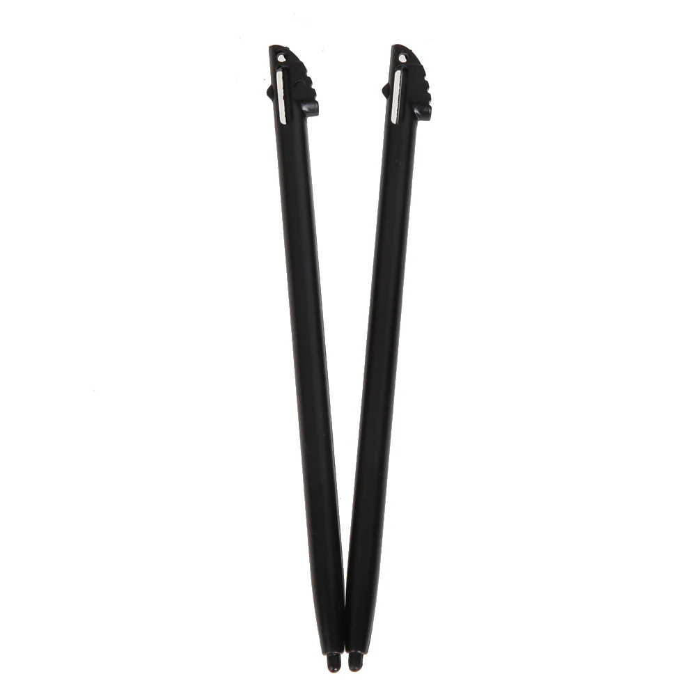 2X Black Plastic Touch Screen Pen for 3DS N3DS XL LL Gaming Accessories Gaming Touching Pencil Stylus Pen