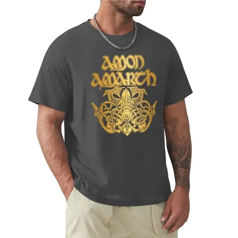 heavyweight Informal New Arrival Amon Amarth take me to your place T-Shirt summer tops heavyweight t shirts black t shirts for