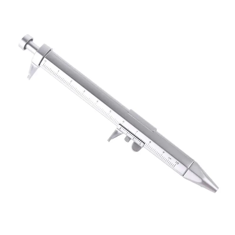 Gel Ink Pen Roller Ballpoint Shape Plastic Pens Vernier Caliper Ruler Ball-Point Pens Protable Measuring Tool Dropshipping