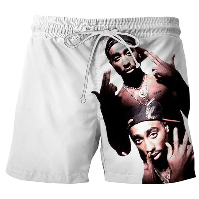 

New 3D Printing Fashion Men Women Hip Hop Shorts Plus Size S-7XL