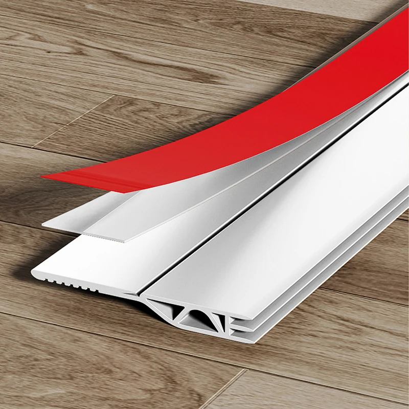 1 متر الباب السفلي ختم الشريط ذاتية اللصق الأبواب والنوافذ عزل الصوت يندبروف الوقاية من الحشرات شريط عزل مسامي #3