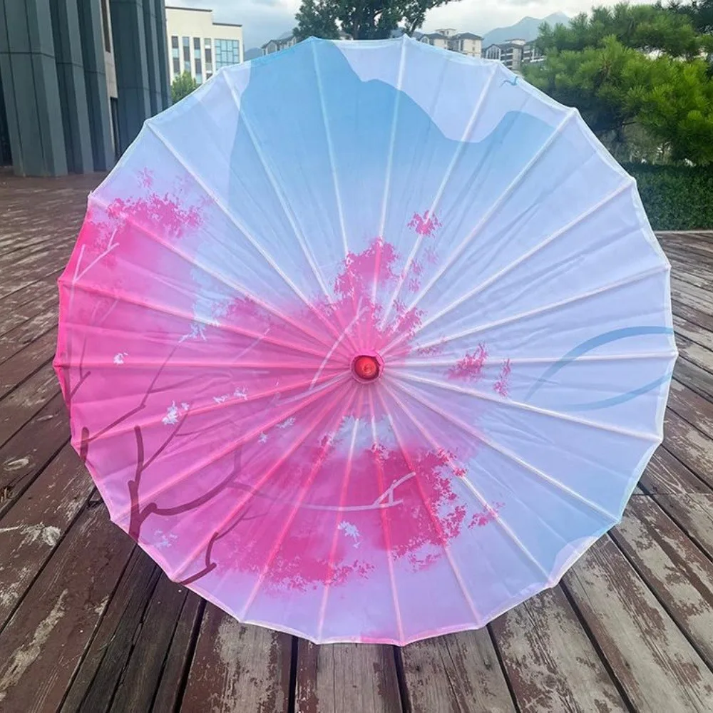 

56 см зонтик с веером, шелковая ткань, 10 цветов, косплей, зонтик Hanfu из масляной бумаги, китайский античный стиль, реквизит, танцевальный зонт