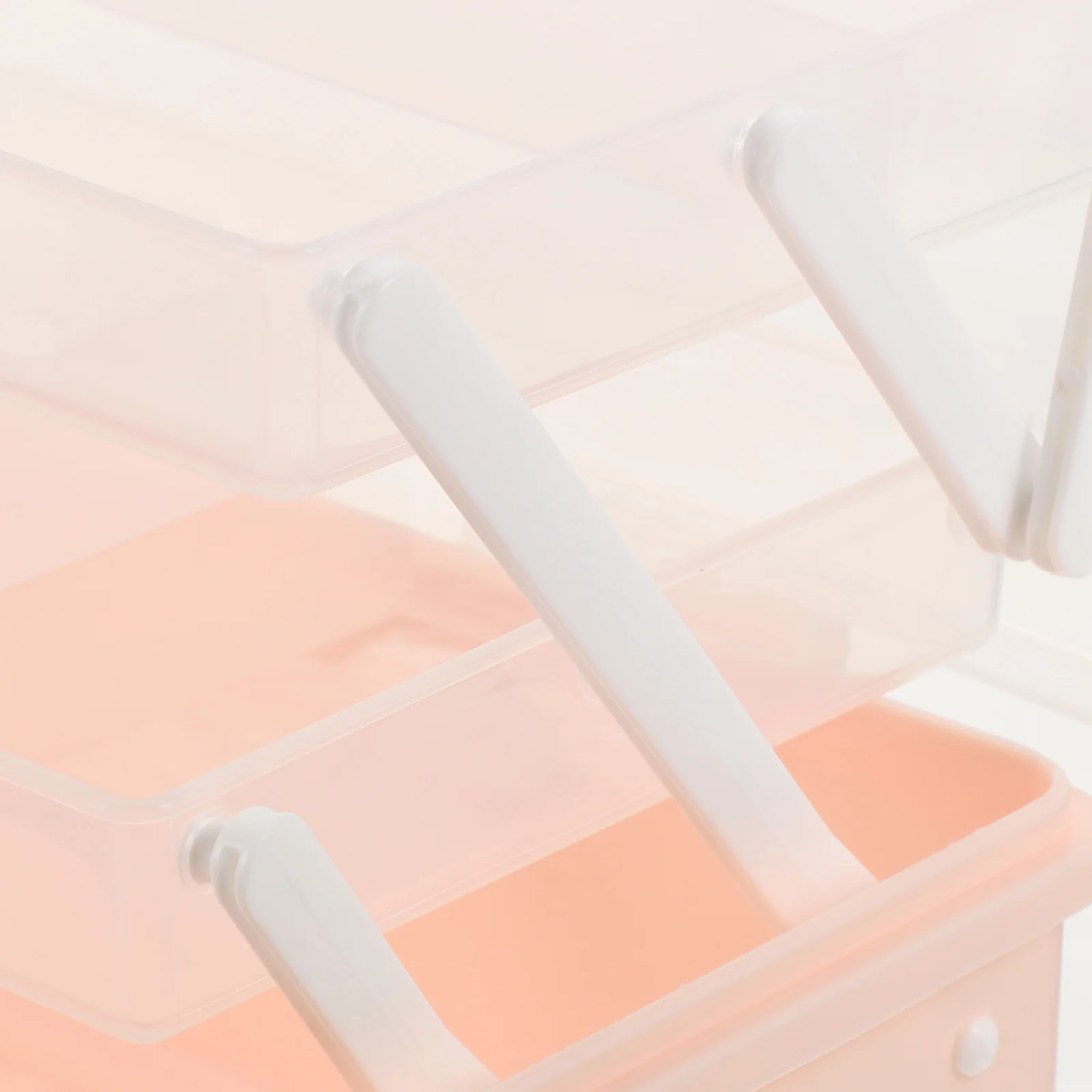 

Kids Hair Accessories Organizer Box Large Capacity Desktop Storage for Girls Earrings Rings Necklaces Hair Bands Bows Scrunchies