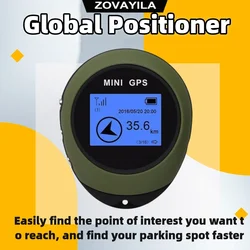 Outdoor mountaineering GPS recorder handheld wayfinding treasure latitude and longitude elevation navigation pointing road