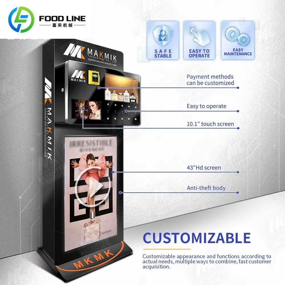 

Новое поступление, китайский торговый автомат, производитель и торговый автомат, торговый автомат для распыления духов