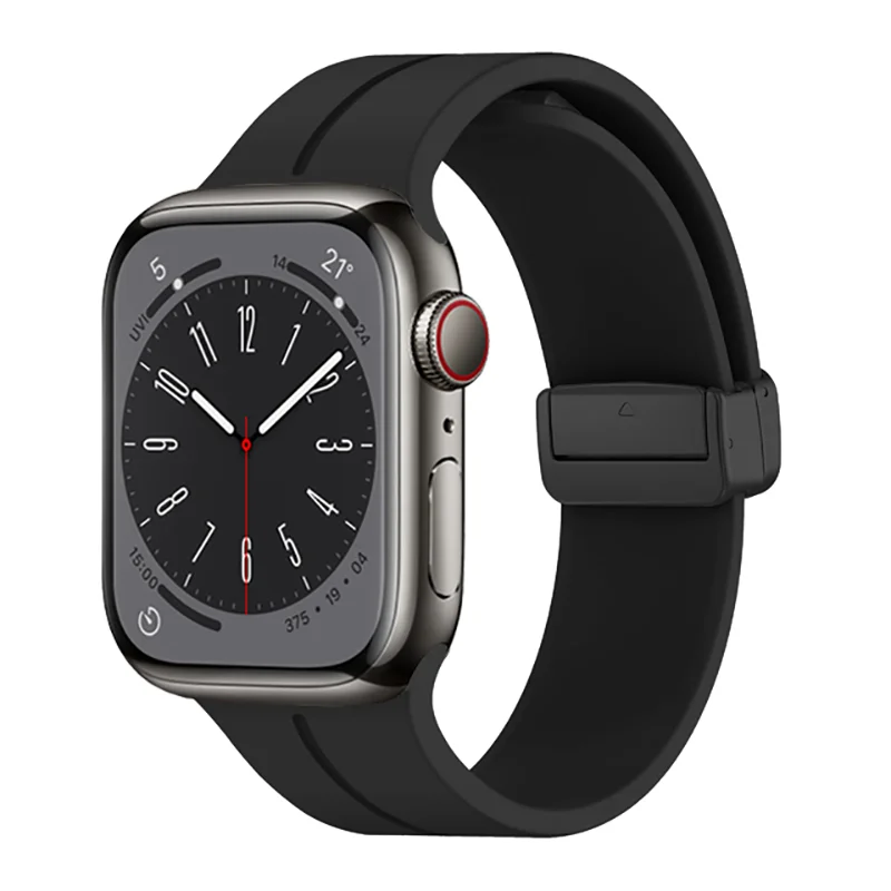 Silikon armband für Apple Watch Ultra Band 49mm Correa Armband Apple Watch Serie 7 8 se 6 5 4 3 44mm 40mm 45mm 41mm 42mm 44mm