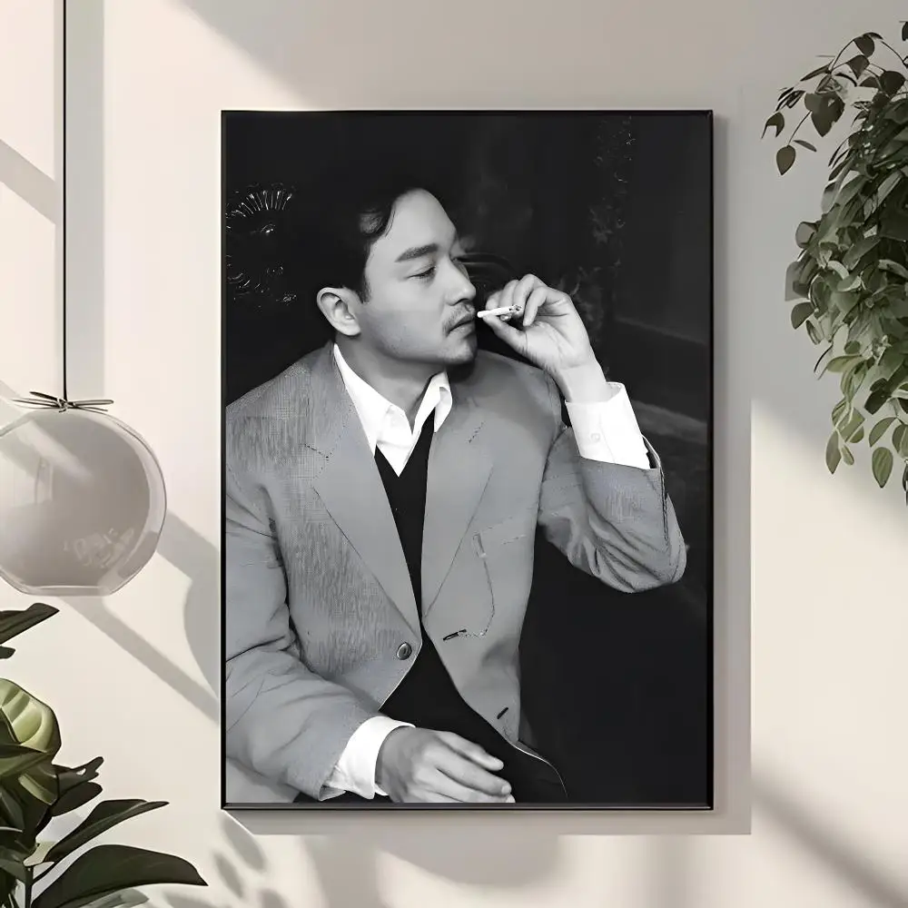 Vintage Iconic Classic L-Leslie Cheung Poster Modern Home Decor & Interior Design | Wall Art Collection