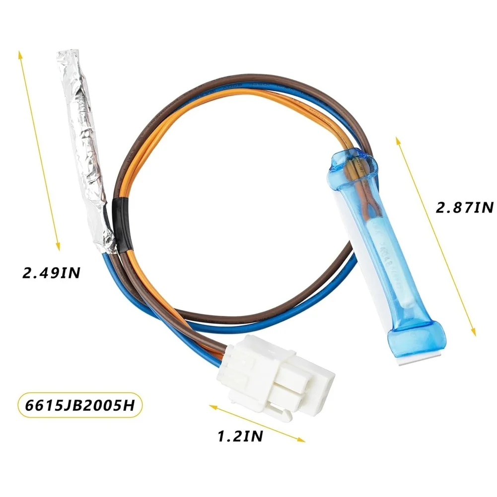 

Запасная часть датчика термостата размораживания холодильника 6615JB2005H, совместимая с LG и Kenmor для контроля температуры