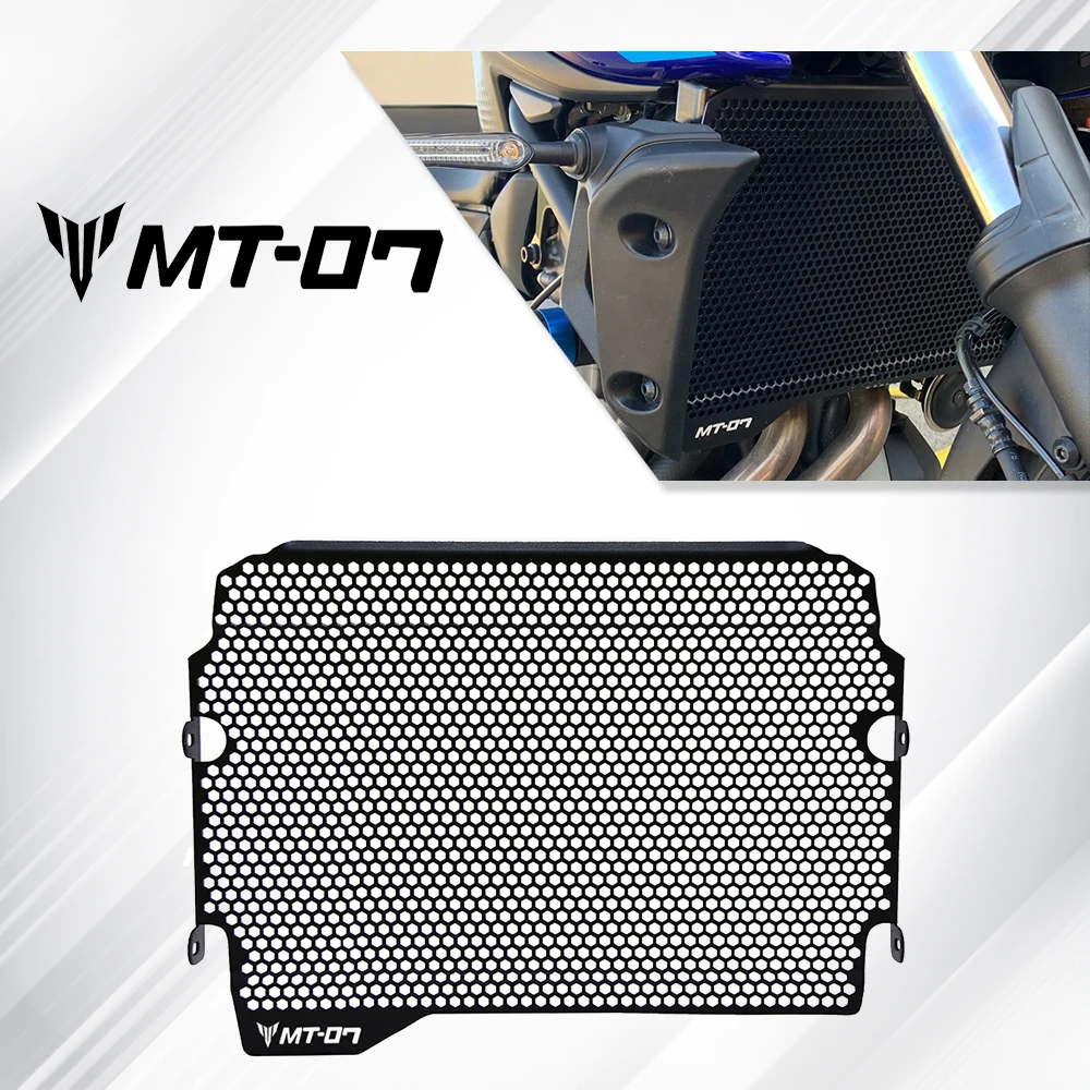 

For Yamaha MT-07 FZ-07 MT07 MT FZ 07 2014-2021 2022 2023 2024 FZ07 MT07 Motorcycle Radiator Grille Guard Cover Fuel Tank Protect