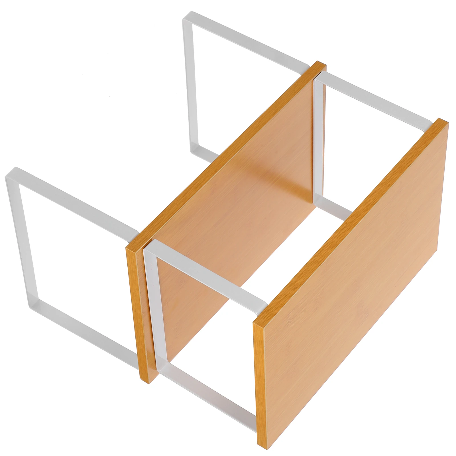

2pcs Kitchen Storage Rack Spice Shelf Wooden Multifunctional Desktop Organizer Shelves Cabinet Space Saving Countertop