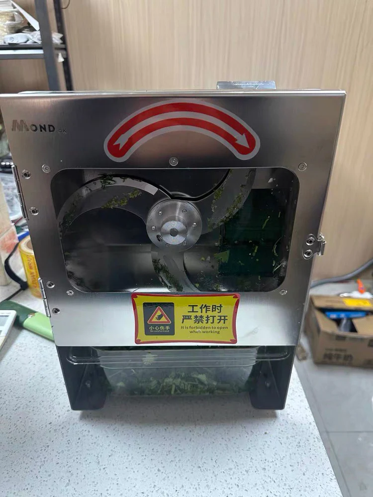Commercial Carrot Slicer Machine Ginger Garlic Shredding Slicing Machine Pepper Cutting Machine Dumpling Filling Machine