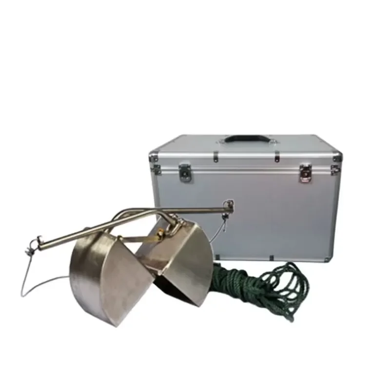 Stainless Steel Water Sediment Grab Sampler Van Veen Mud Samples Bucket Grab Sampler