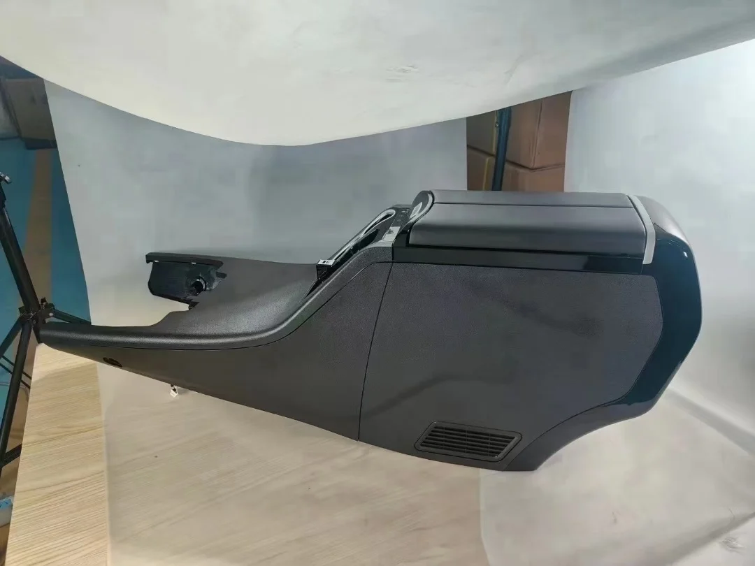 YLC Central Console Armrest with Compressor Fridge with Storage Box Front Cup Holder for Vito/V-Class (V250/V260)