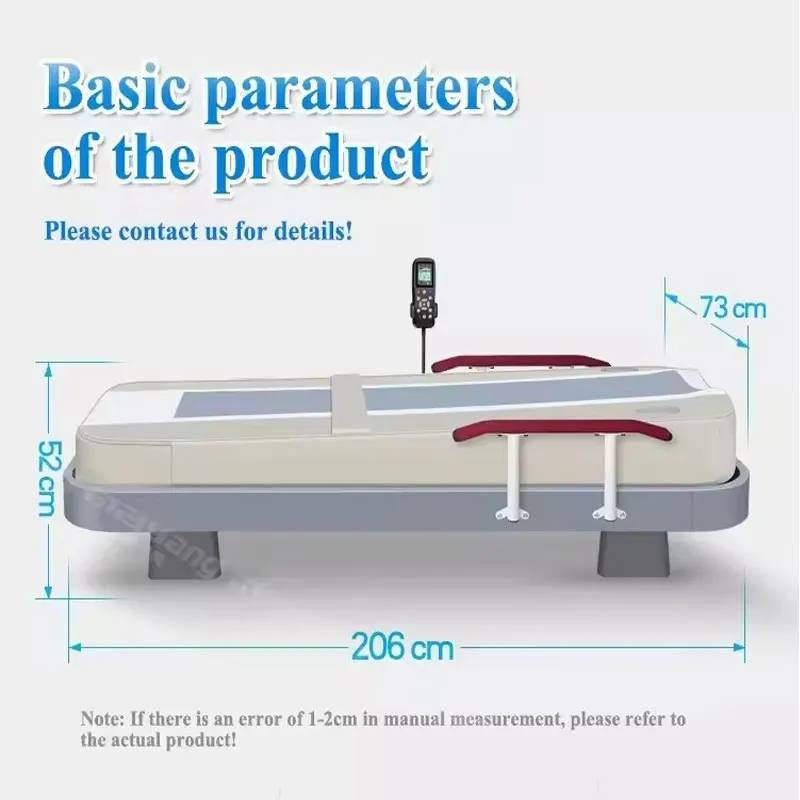 Massage Bed Electric Massager Table For Home V3 New Arrival Multifunctional Physiotherapy Full Body Moving And Rolling Portable