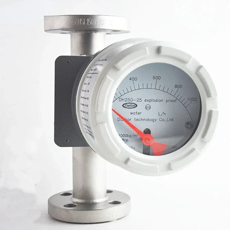 DH250 mechanical metal tube flowmeter rotameter air krone variable area water flow meter Hot sales