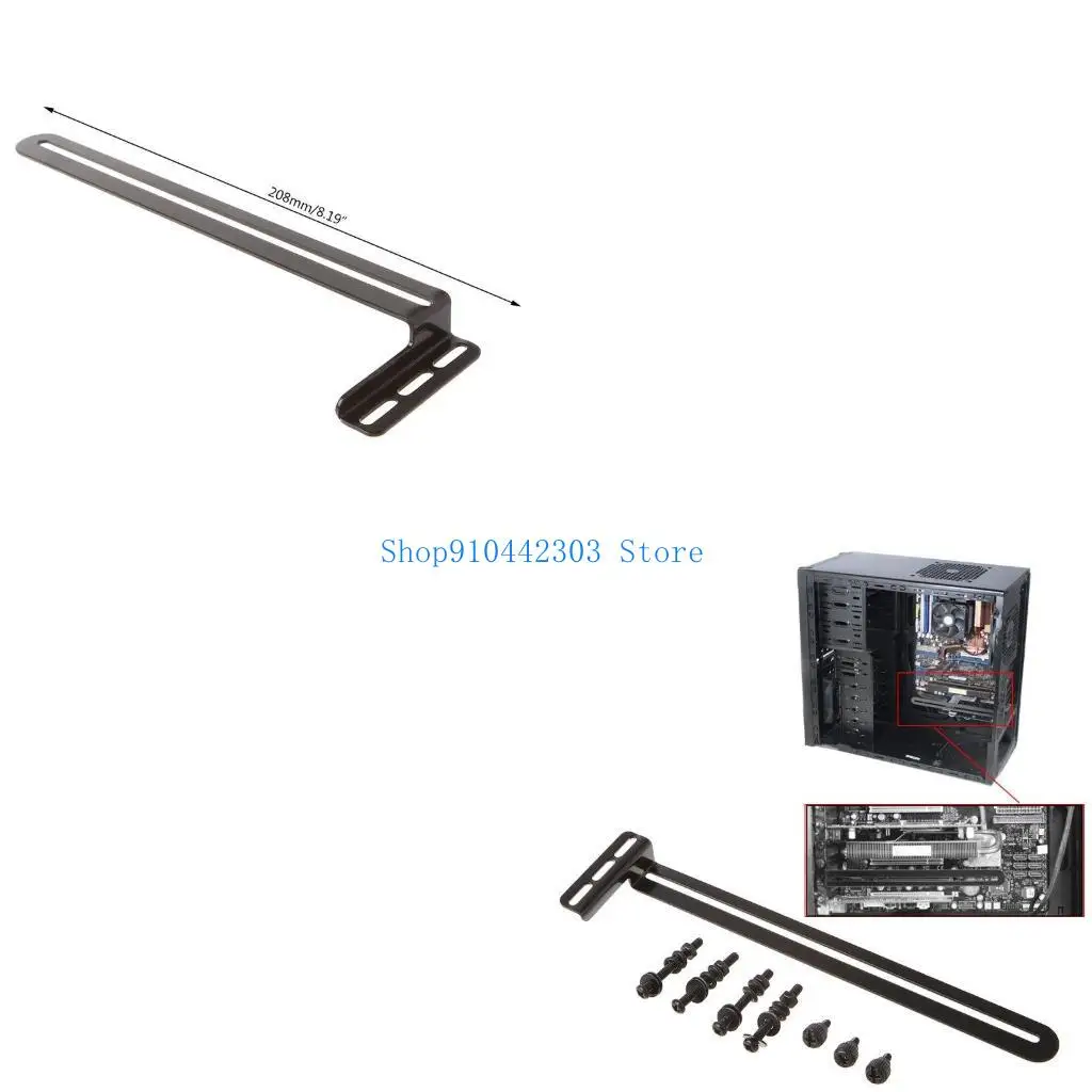 L4MD دعامة تثبيت على المروحة العالمية لحامل مراوح تبريد بطاقة الرسومات ذات الجانب المنفوخ PCI #1